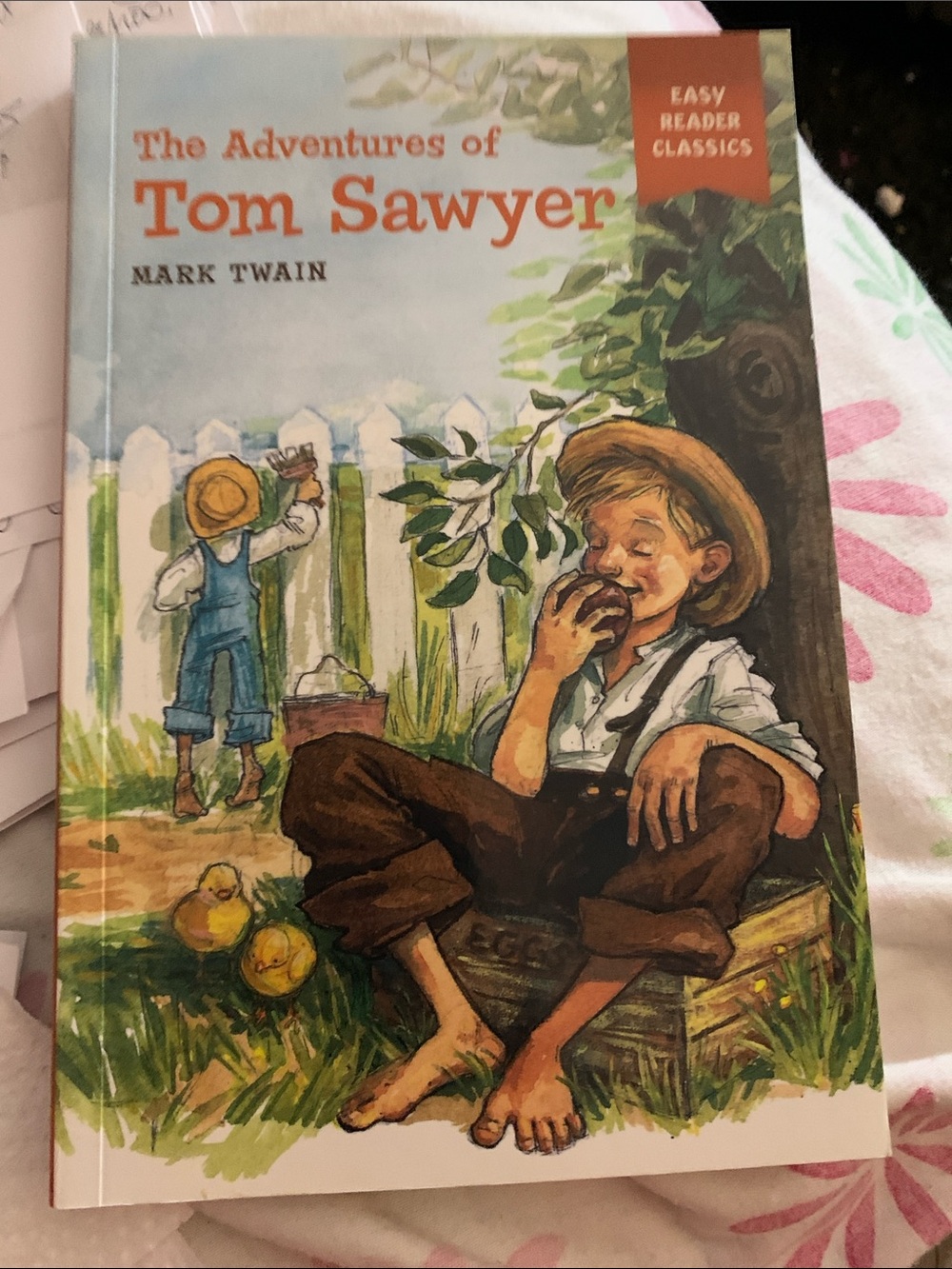 The Adventures of Tom Sawyer - Easy Reader Classic (Brown, Green, Blue)